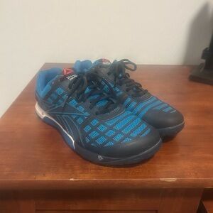 Reebok Nano Blue and Black Sneakers
